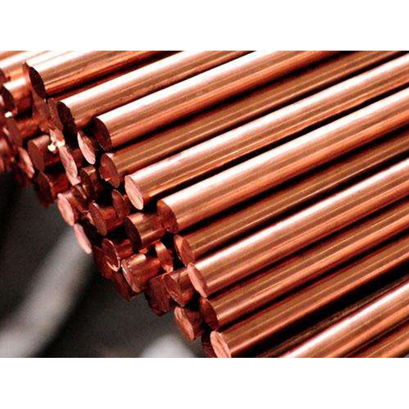 Chinese Factory Supplier 8mm Copper Wire Rod Copper Round Bar with High Quality