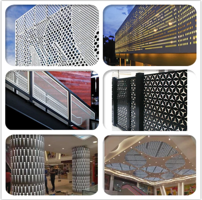 High Quality Small Hole Perforated Metal Sheet Stainless Steel Perforated Metal Mesh Shape Can Be Customized 201 304 316 