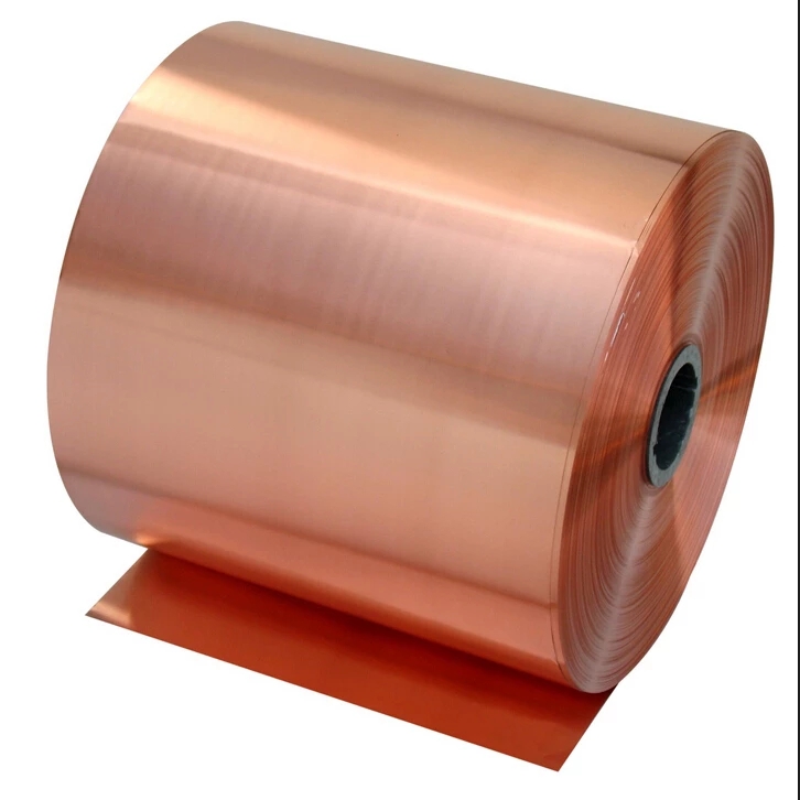 Bright Surface High Purity Conductivity Super Width C1100 C10200 C12200 C10500 Copper Coil For Decoration
