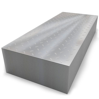 Customized ASTM 304 316 Anti skid Stainless Steel Checkered plate sizes / Stainless Steel Checkered sheet 