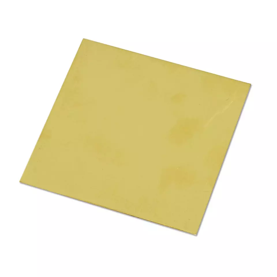 Hot Selling H62 H65 Thick 1mm 1.5mm 2mm 3mm 1000mm*2000mm Brass Sheet in Stock